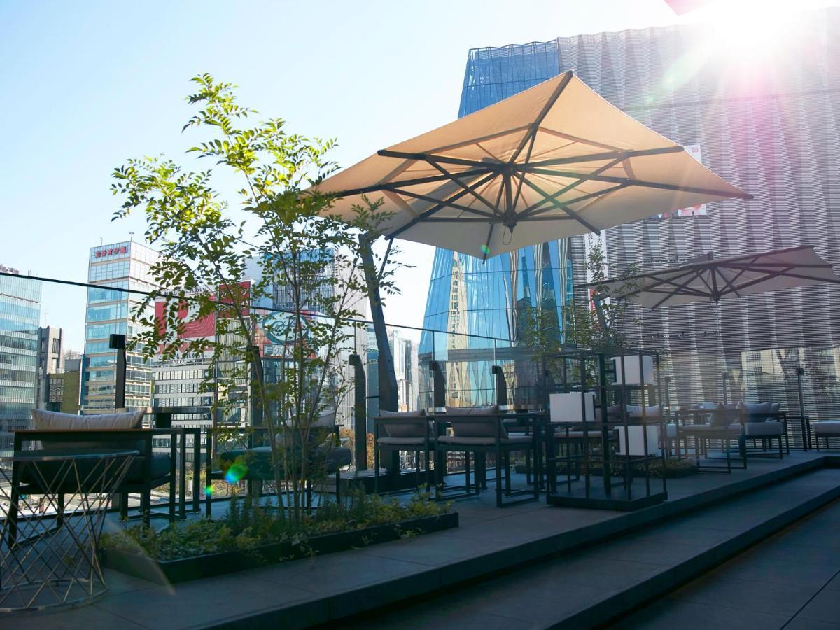 The Gate Hotel Tokyo By Hulic Exterior foto The rooftop garden